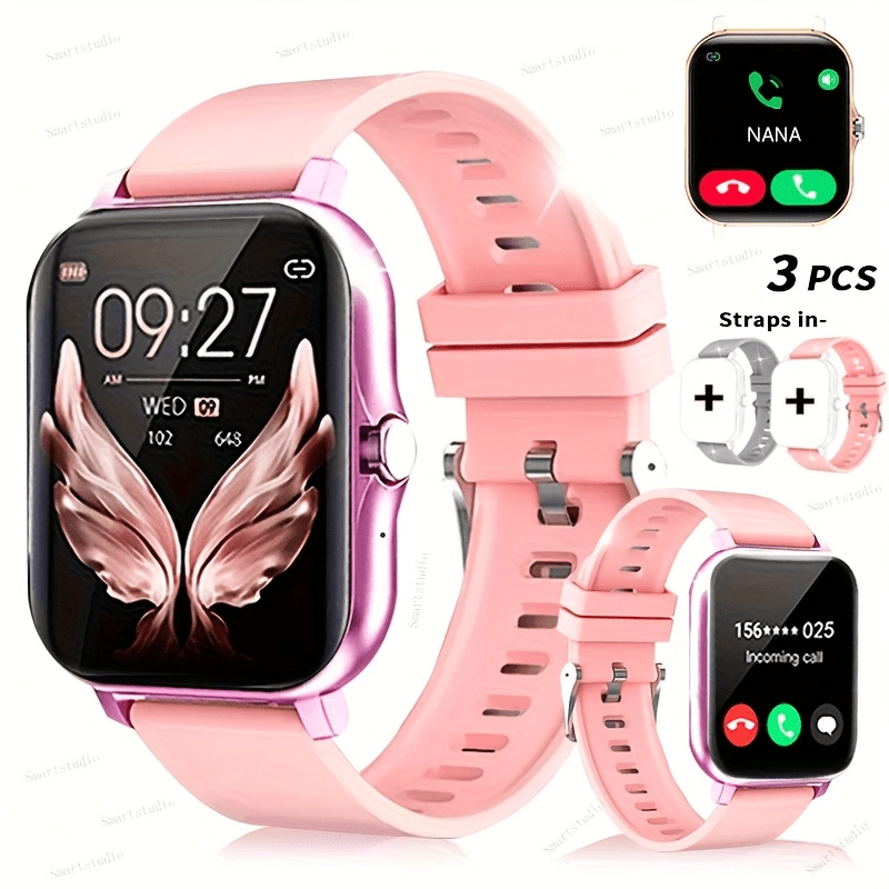 TEMU Smart Watch, Answering, With Wireless Calling, Message Viewing, Multifunctional, Multiple Sports , Music Perfect Gift For Men And Women, For