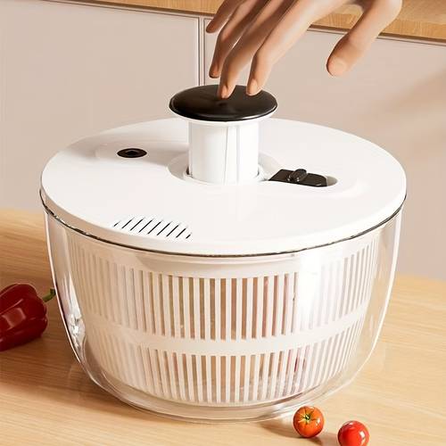 multifunctional fruit and vegetable center large capacity dehydration nutrient cleaning and drying all in one washing draining and storage solution