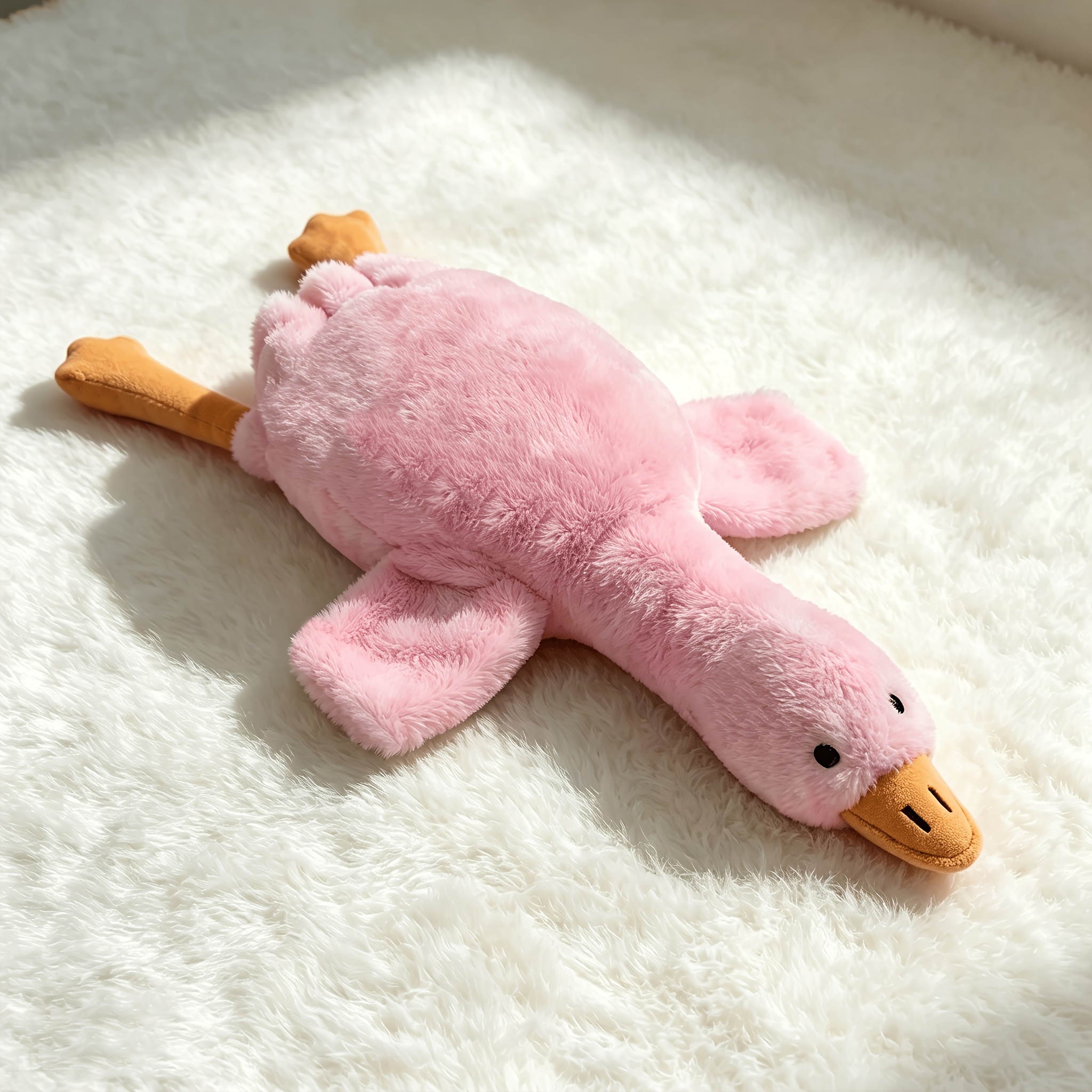 50cm Soft Duck, Plush Toy For Cats And Dogs, Washable Giant Duck Plush Toy, Dog Companion Toy, Holiday Gift Toy For Large, Medium, And Small Pets, Halloween, Christmas, New Year, And Party Gift