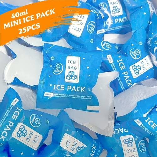 25pcs reusable mini ice packs