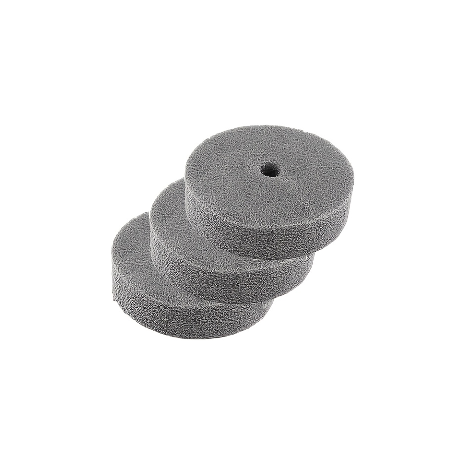 Image of 3-piece Grinding And Polishing Wheel Set! Round Head Mounting Point, Suitable For Benchtop Polishers And Grinders. Polishing Wheel Accessories Assembly. Accessories Only