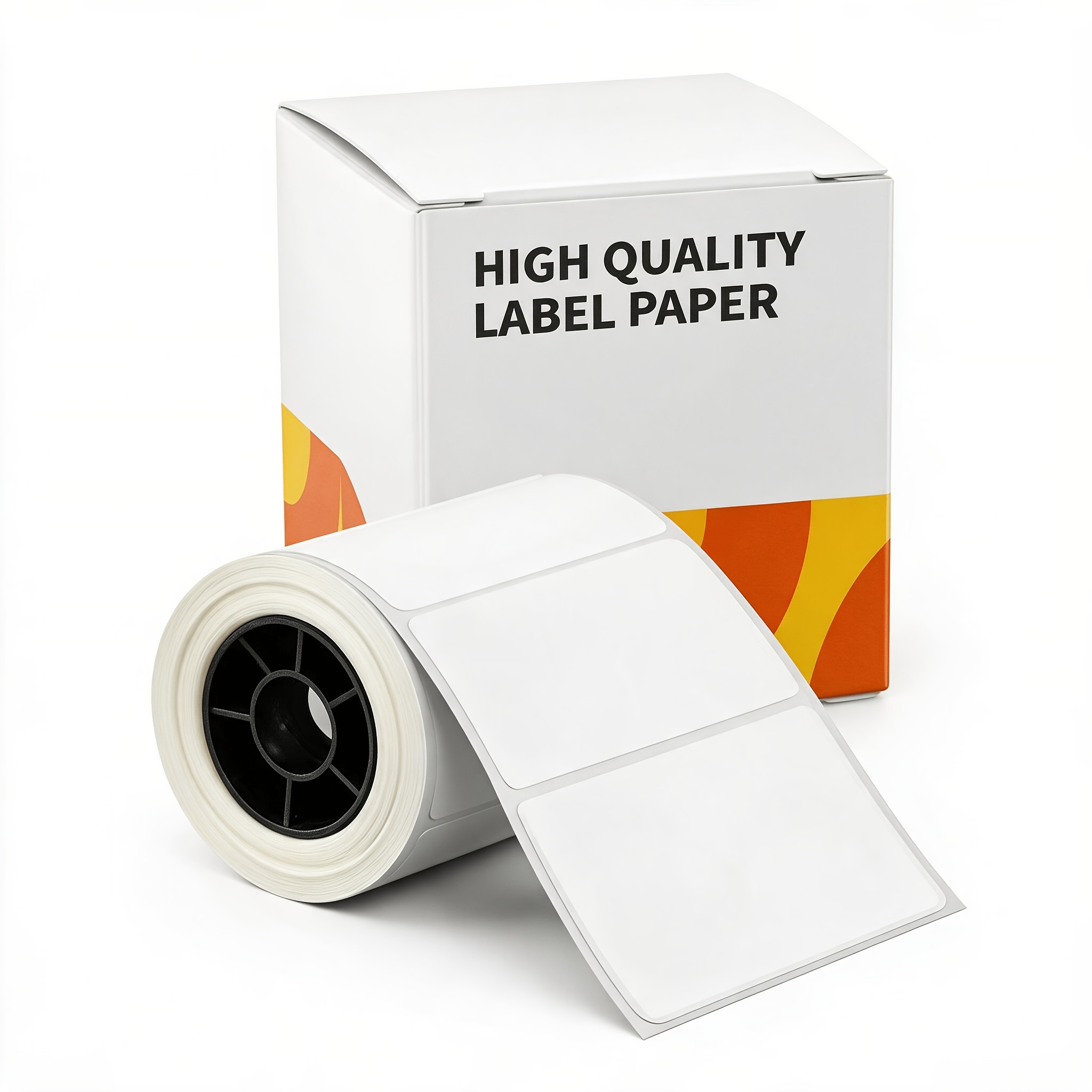 Image of Phomemo M221 High-quality Thermal Label Printer - White Adhesive, 2.76" X 3.15", Barcode & Diy Logo Design, Compatible With Phomemo M221/m220///m260 Models, Durable Thermal Paper For Easy Peeling