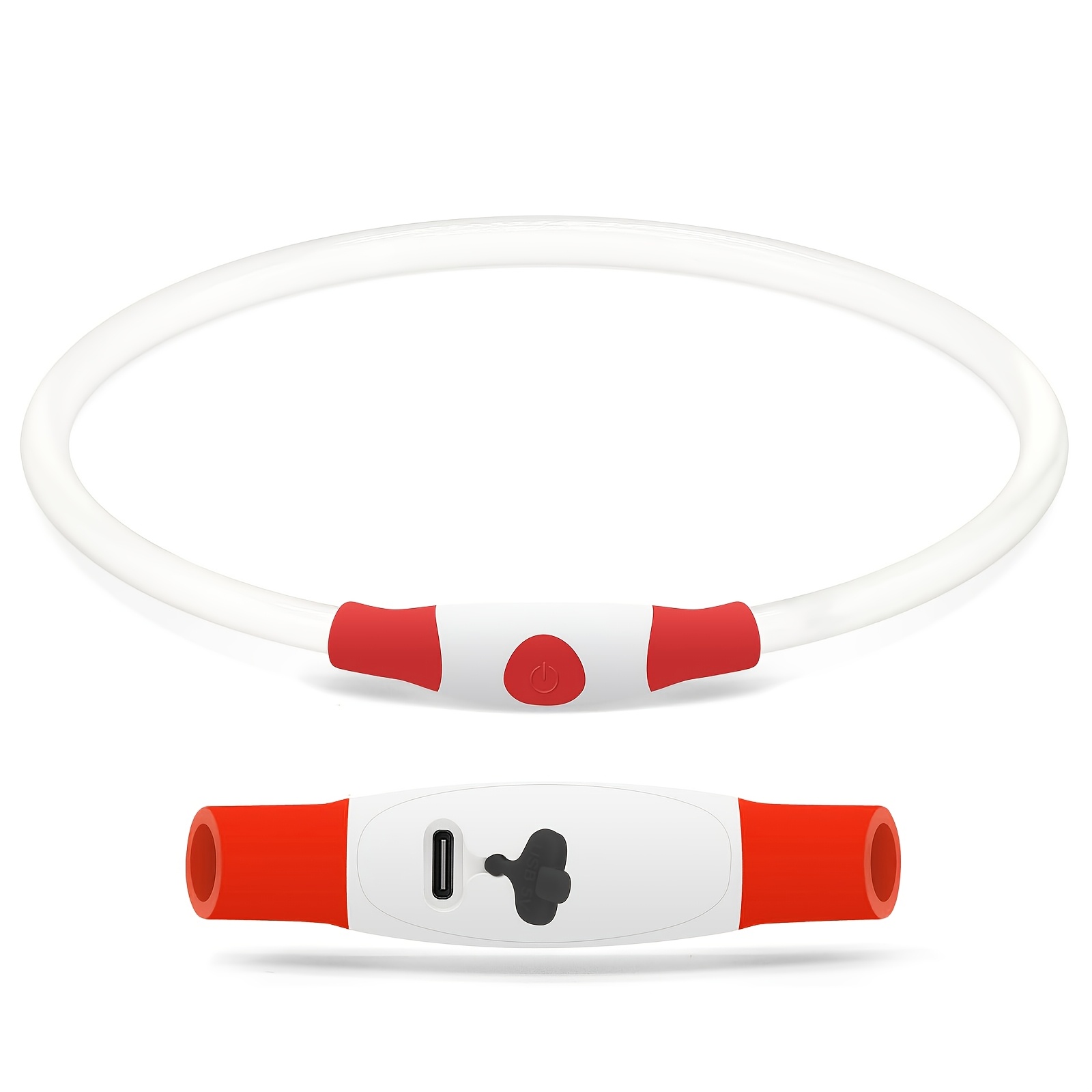 USB Rechargeable LED Dog Collar for Pet Safety