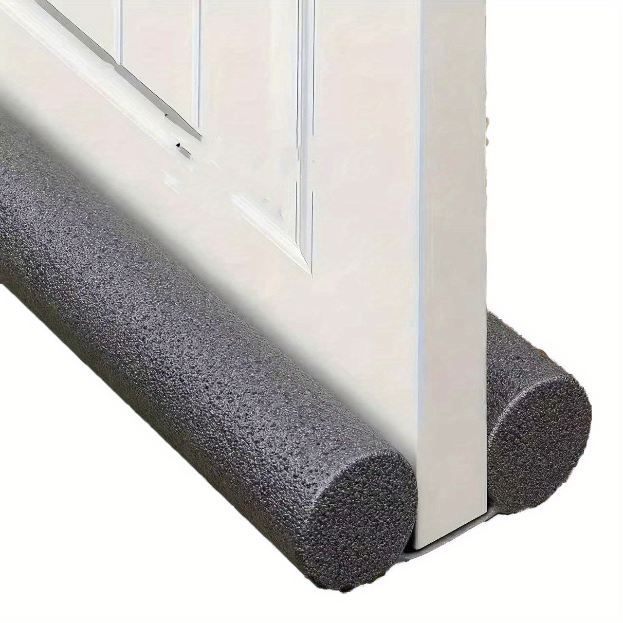 1pc Commercial Grade Sponge Material, Door Bottom Sealing Strip That Does Not Stick To The Door, Prevents Dust And Insects.