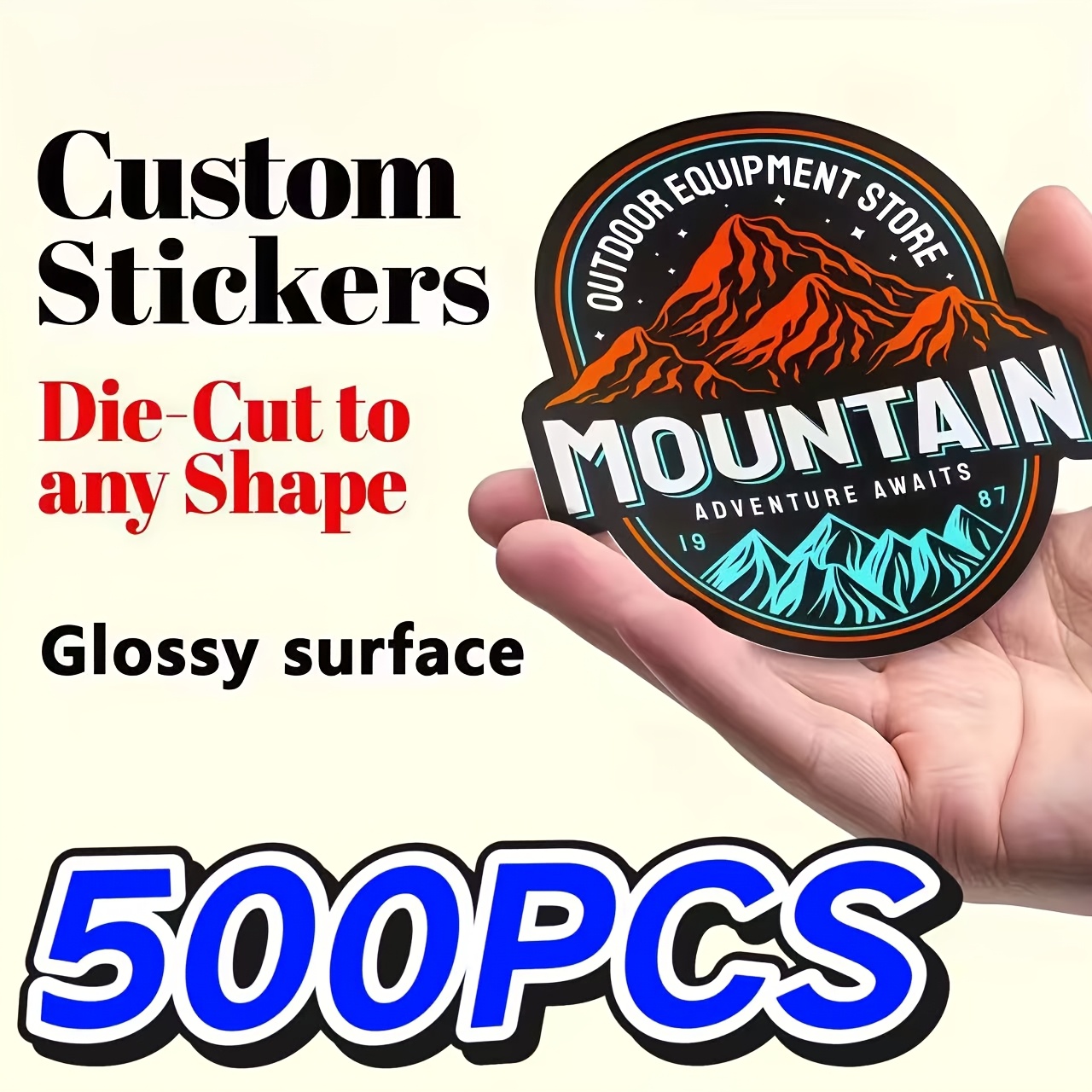 stickers custom sold on Temu United States
