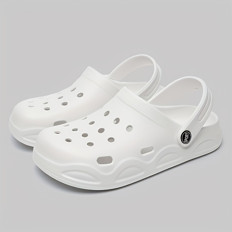 TEMU Eva Sandals For Men And Women - Comfortable Minimalist Striped Design, Ideal For Spring And Summer, Perfect For Home And Beach, Hand Washable,