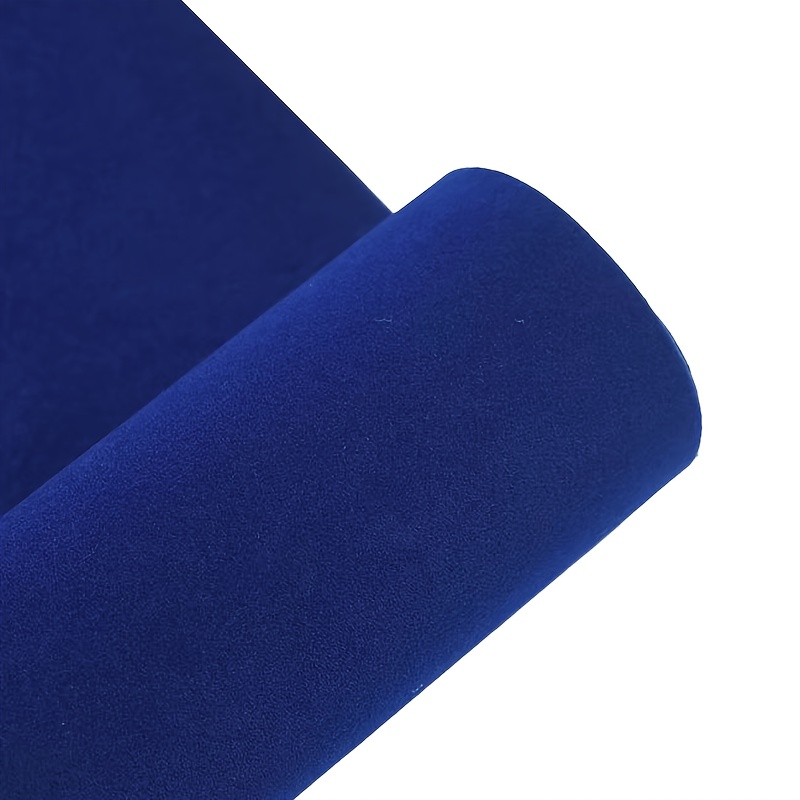 TEMU 1pc Self-adhesive Flocked Fabric Suitable For Gift Box Liners, Photography Backdrops, Floor Coverings & Diy Crafts - Pre-cut Solid Color Sheets