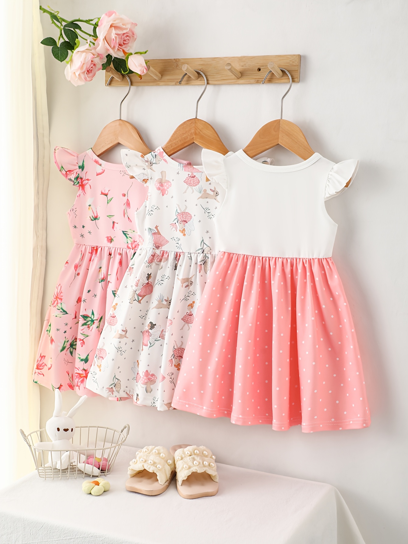 girls summer dress set cute sister matching - Temu Oman