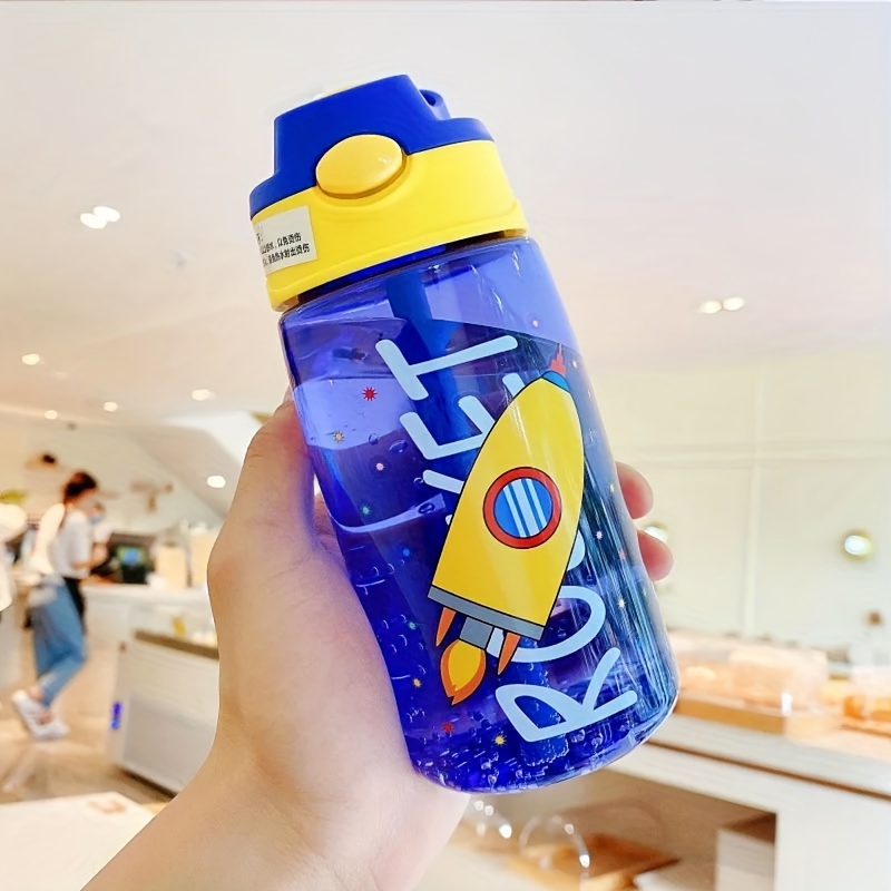 Plastic Water Cup Cute Straw Cup Duckbill Portable Creative Male And Female Cute Cup With Handle