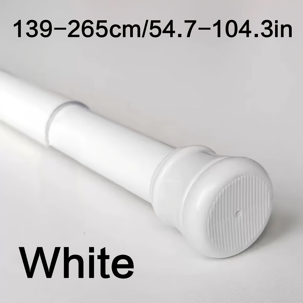 E-shop Multifunktionale Spannstange ohne Bohren, 25 mm Hochleistungs-Federstange, Spannstange, Handtuchhalter, Duschvorhangstange, geeignet für