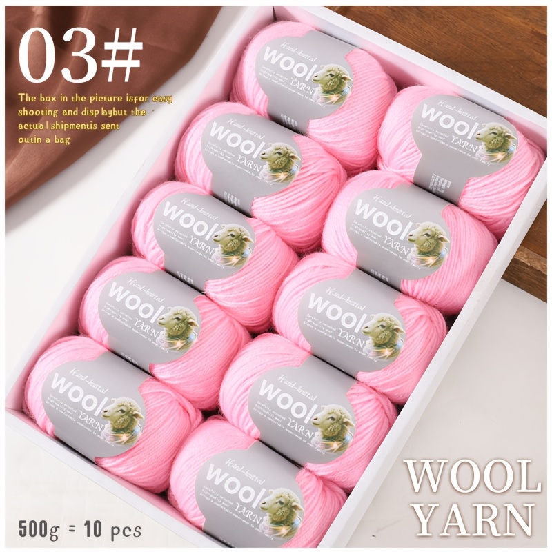 TEMU High-quality Handcrafted Alpaca Wool Yarn For Diy Knitting And Crafting. Suitable For Making Fashionable Sweaters, Scarves, Hats, Neck Warmers,