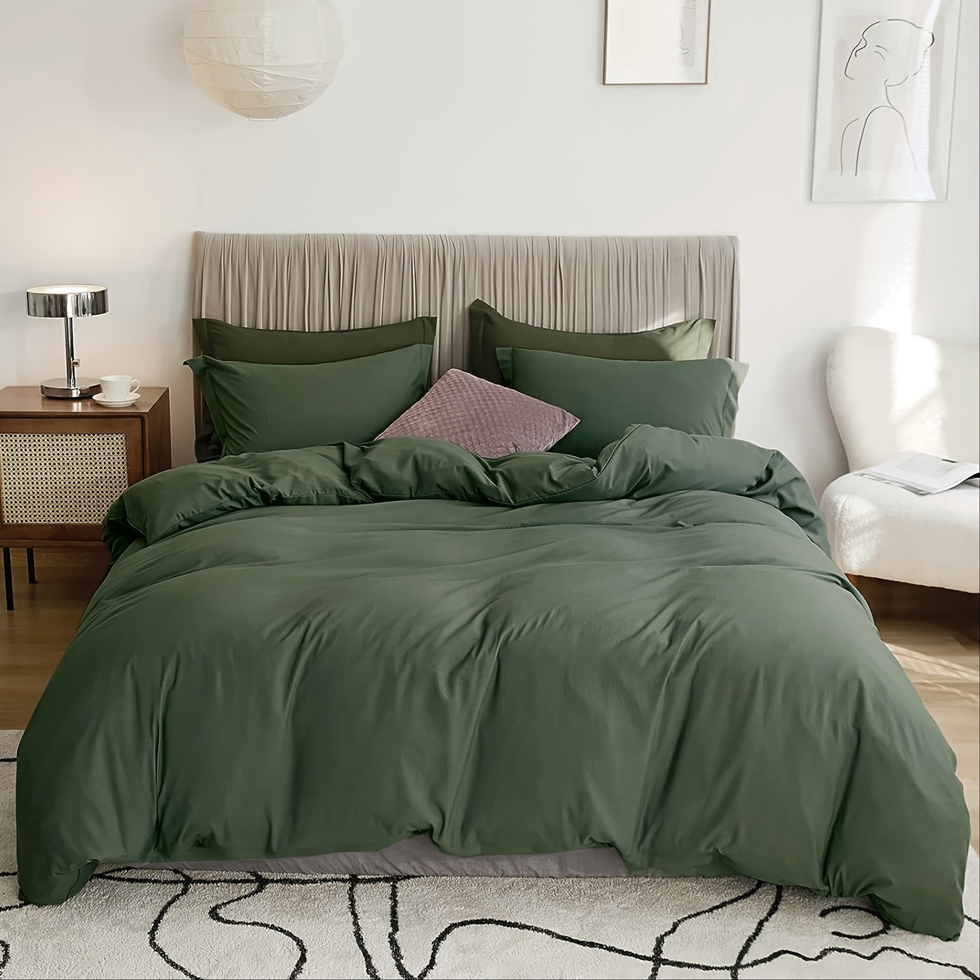 TEMU 2000tc Soft 2pcs/3pcs Duvet Cover Set, Comfortable Soft Microfiber Cover Bedding, Single/d/queen/king/super King Size Bed, Winter , All Season,
