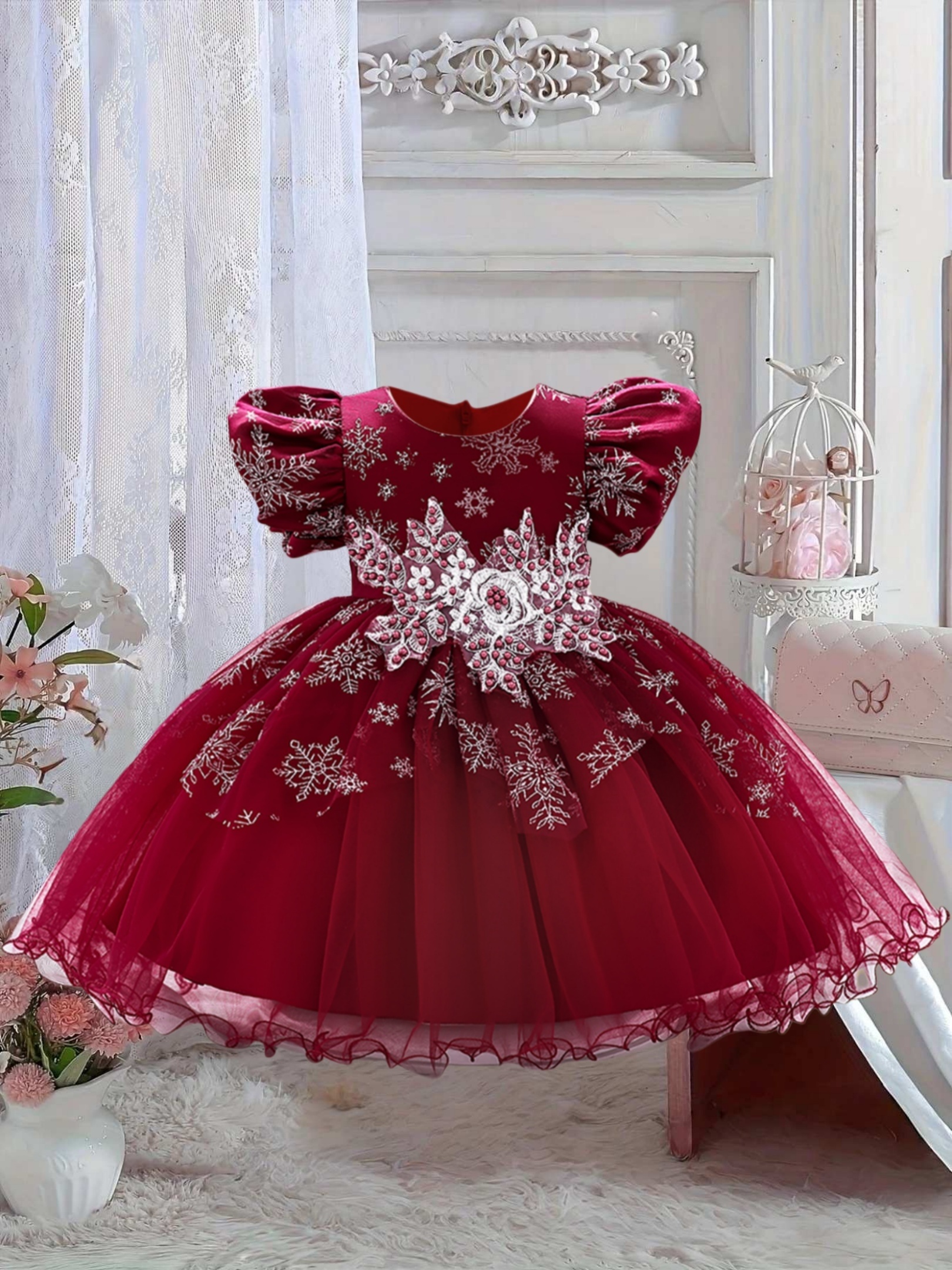 toddler formal dress sold on Temu United States