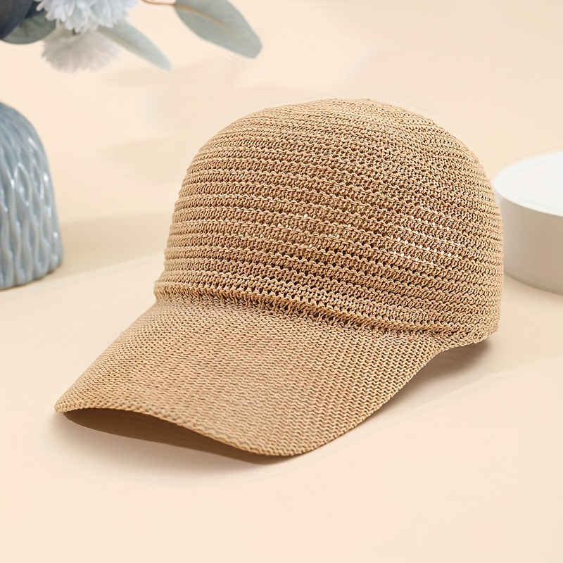 E-shop Koreanische Baseballkappe, verstellbare Baseballkappe mit Ausstanzungen, vielseitige Outdoor-Freizeit-Schirmmütze, Frühling/Sommer-Mütze