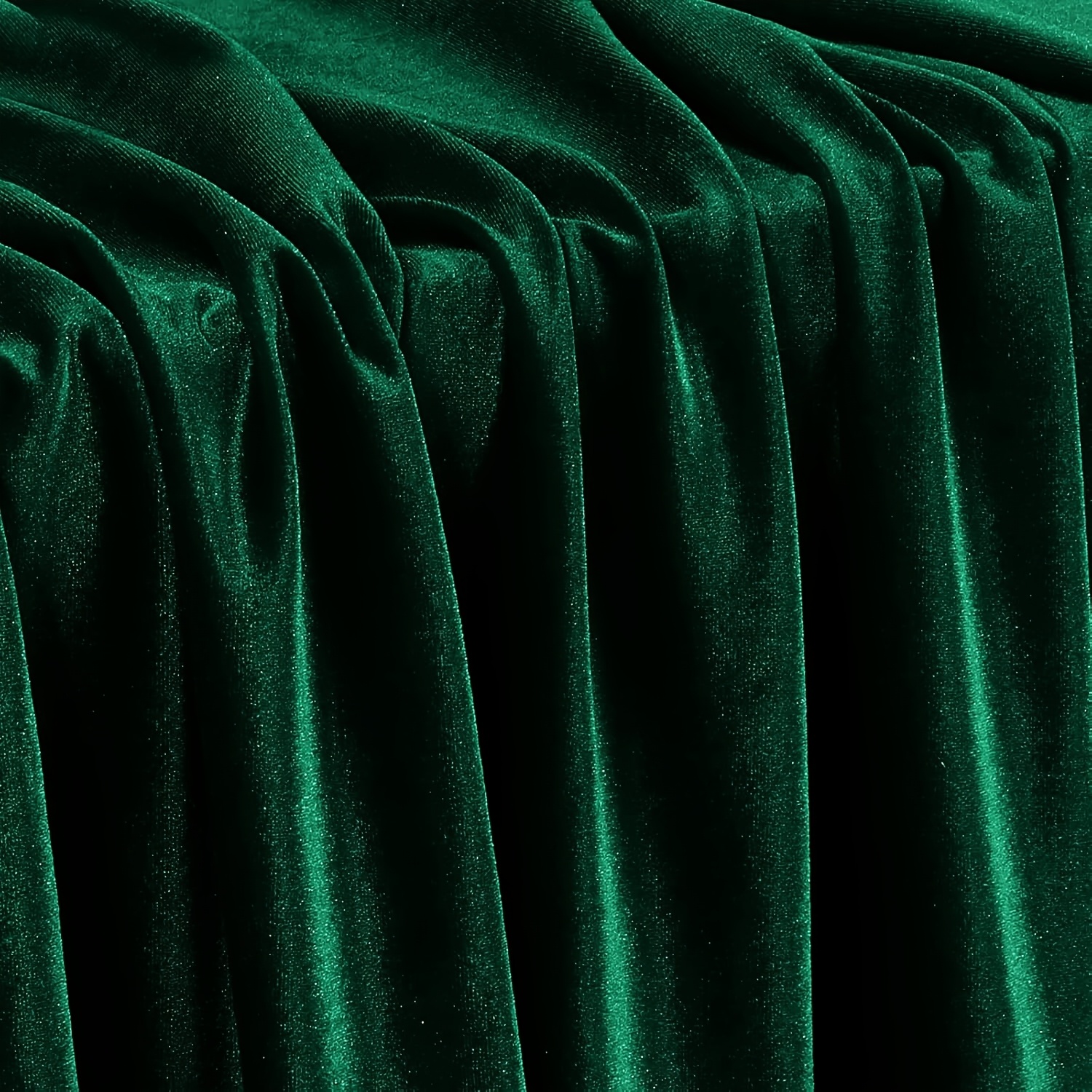 TEMU Dehnbarer Samtstoff | Luxuriös & Weich | Samtstoff | 60" Breite Rolle | 100% | Nähen, Bekleidung, Polsterung (Olive, 1 Yard)