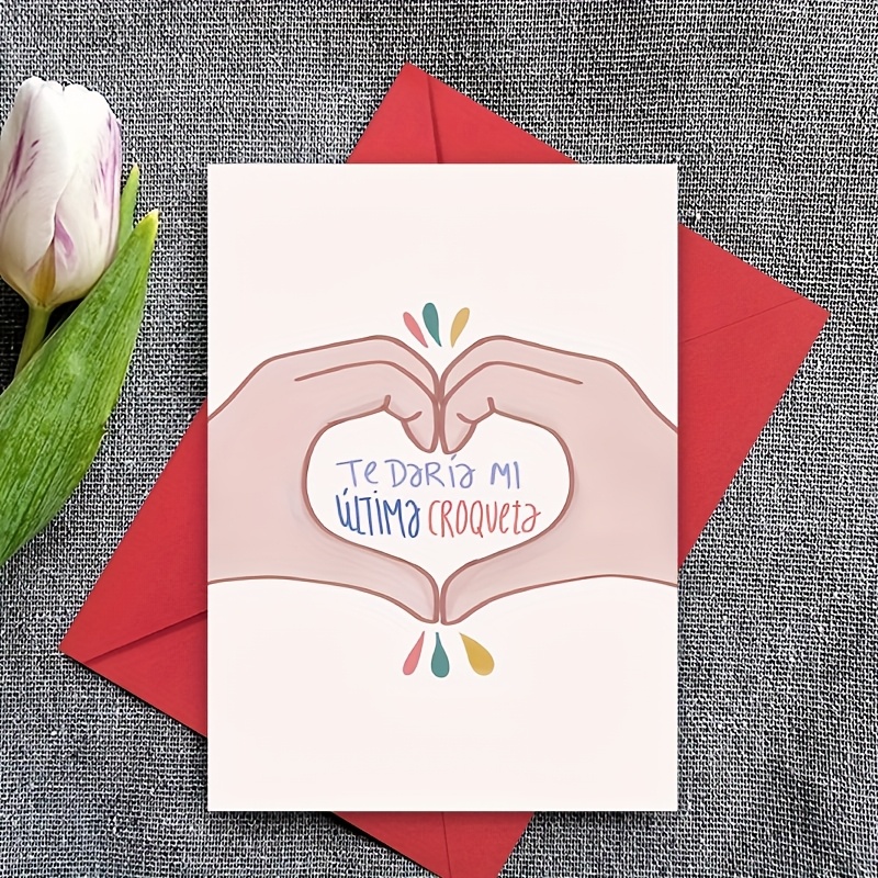 TEMU 1 pieza de tarjeta humorística en español de aniversario y , un regalo sorpresa para esposo, o cualquier persona de cualquier edad, un sobre