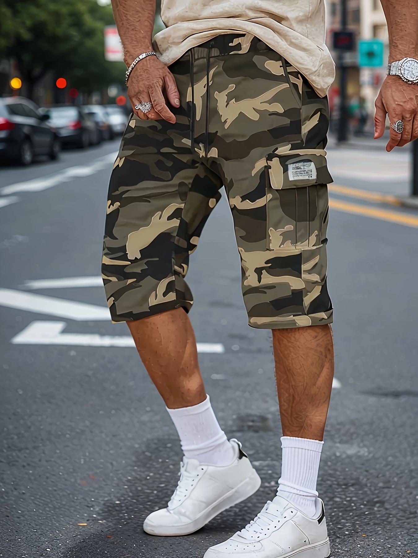 HOT Camo Clothing Desert Camo Shorts Mens Men's Camo Shorts