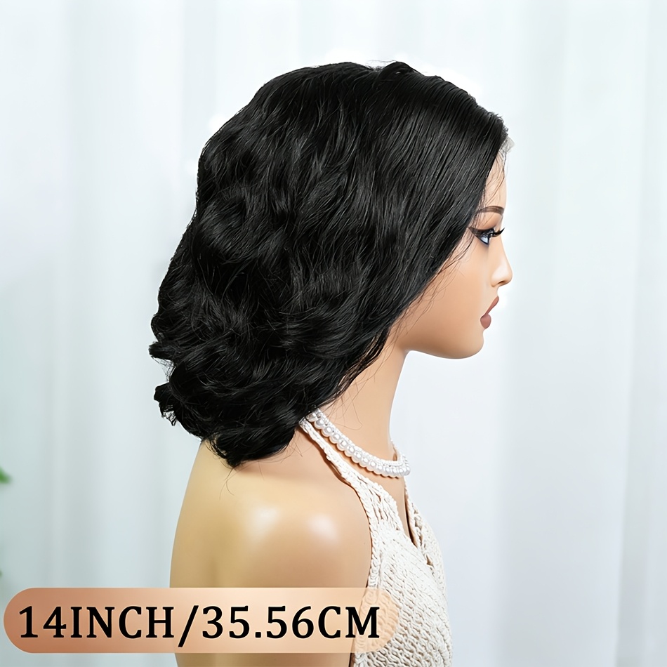 13x4 Hd Lace Front Wigs Human Hair Glueless Wigs For Women Brazilian Body Wave Human Hair Natural Looking 1b Wigs Perfect For Parties/daily/halloween