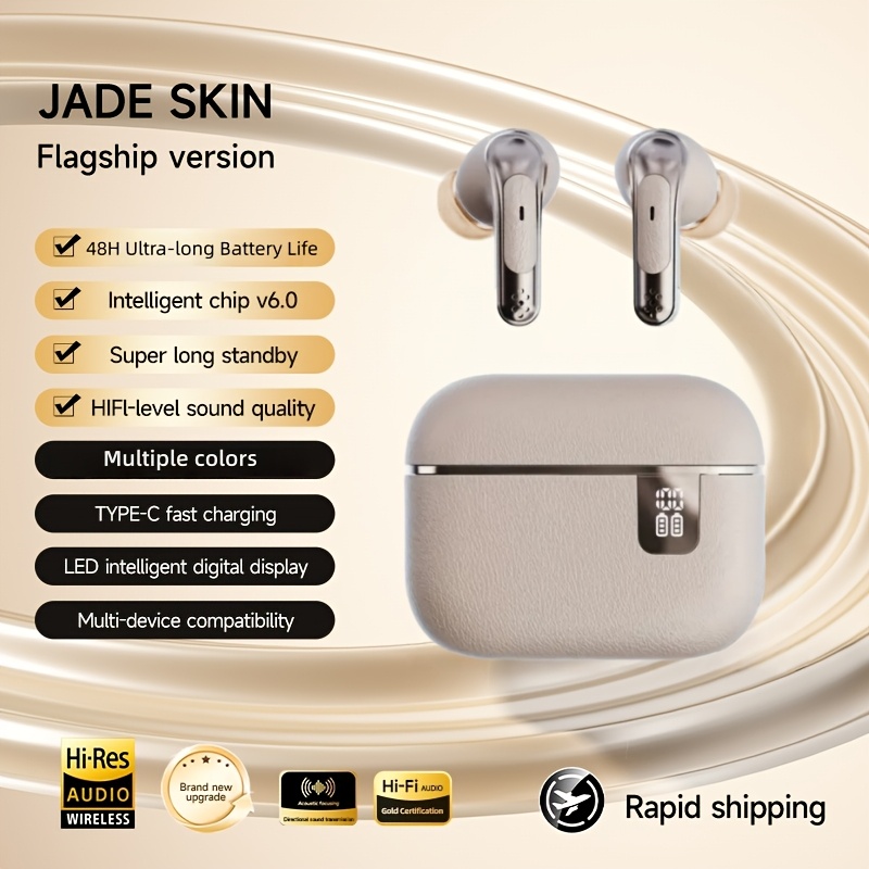 Wosd 2025 New Tws Wireless Headset Earbuds- Unrivalled True Wireless Ergonomics For And Hifi Sound With , Acc Stereo Hd Calling And- Ideal For For Iphone, Ideal For Sports And Music Lovers!