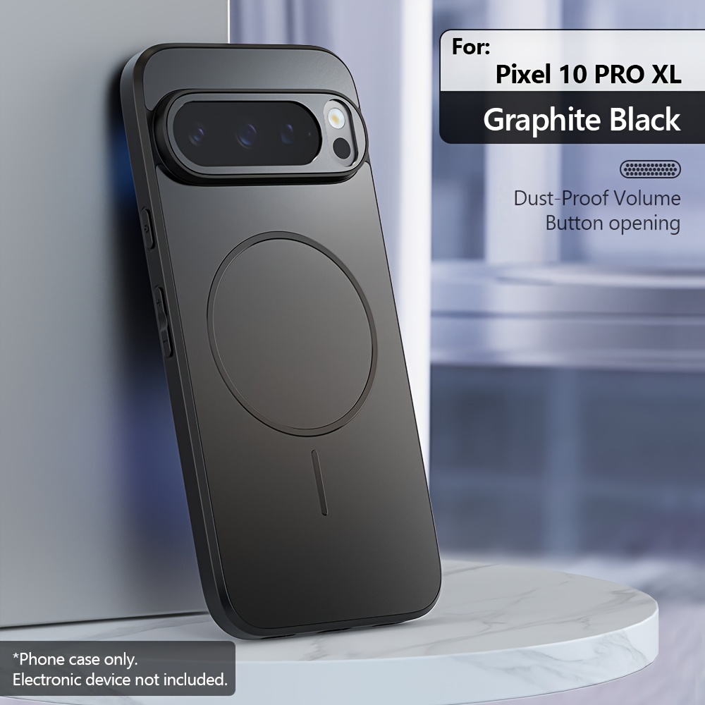 TEMU Phone Case: New Matte Frosted Phone Case Compatible With Google Pixel 10/pixel 9a/pro/xl/8 Pro/7a. Features A Hard Shell With Full-body
