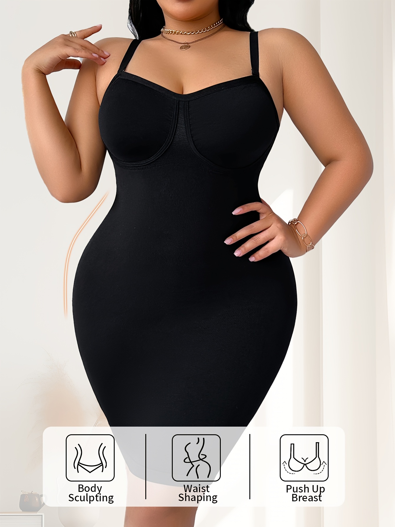 braless bodycon dress Braless Bodycon Midi Dress – Urban Planet main image 0