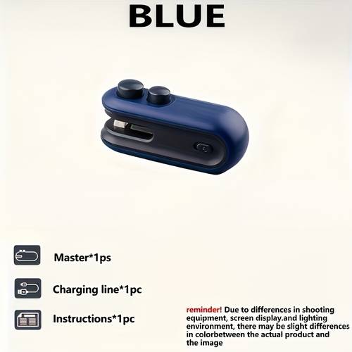 home mini sealing machine small plastic sealer with sealing clips snack sealer hand press magnetic suction design portable for home picnics travel re sealable for chip bags cookie bags and snack bags features built in magnetic