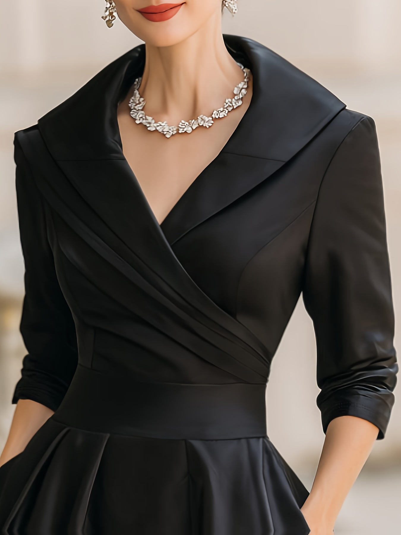 sachin and babi light blue dress 5 Jewelry Styles for a Little Black Dress (LBD)