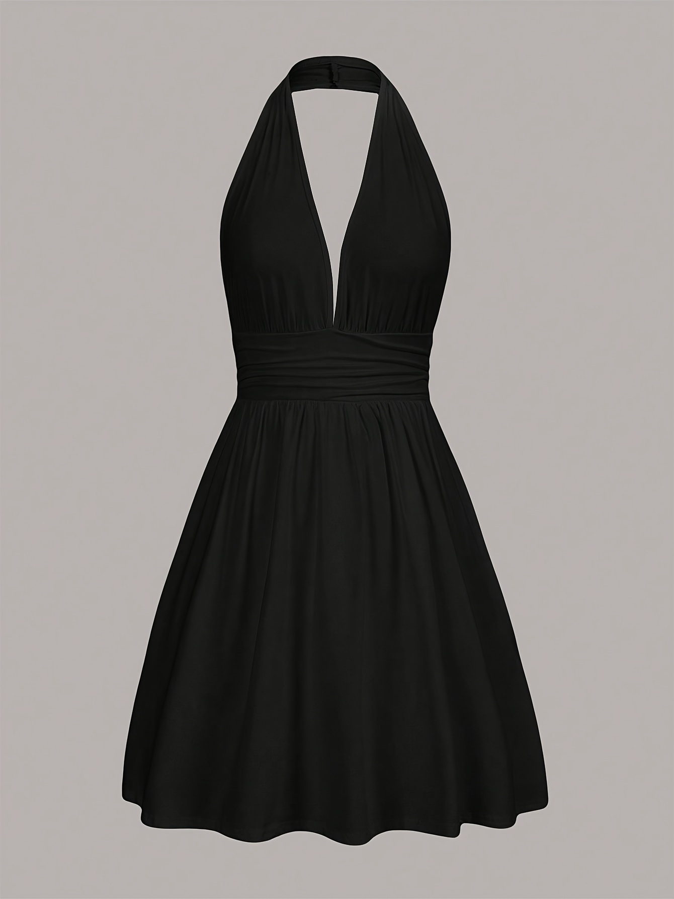 halter neck dress sold on Temu United States