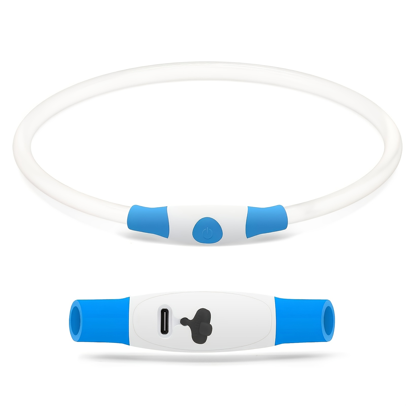USB Rechargeable LED Dog Collar for Pet Safety