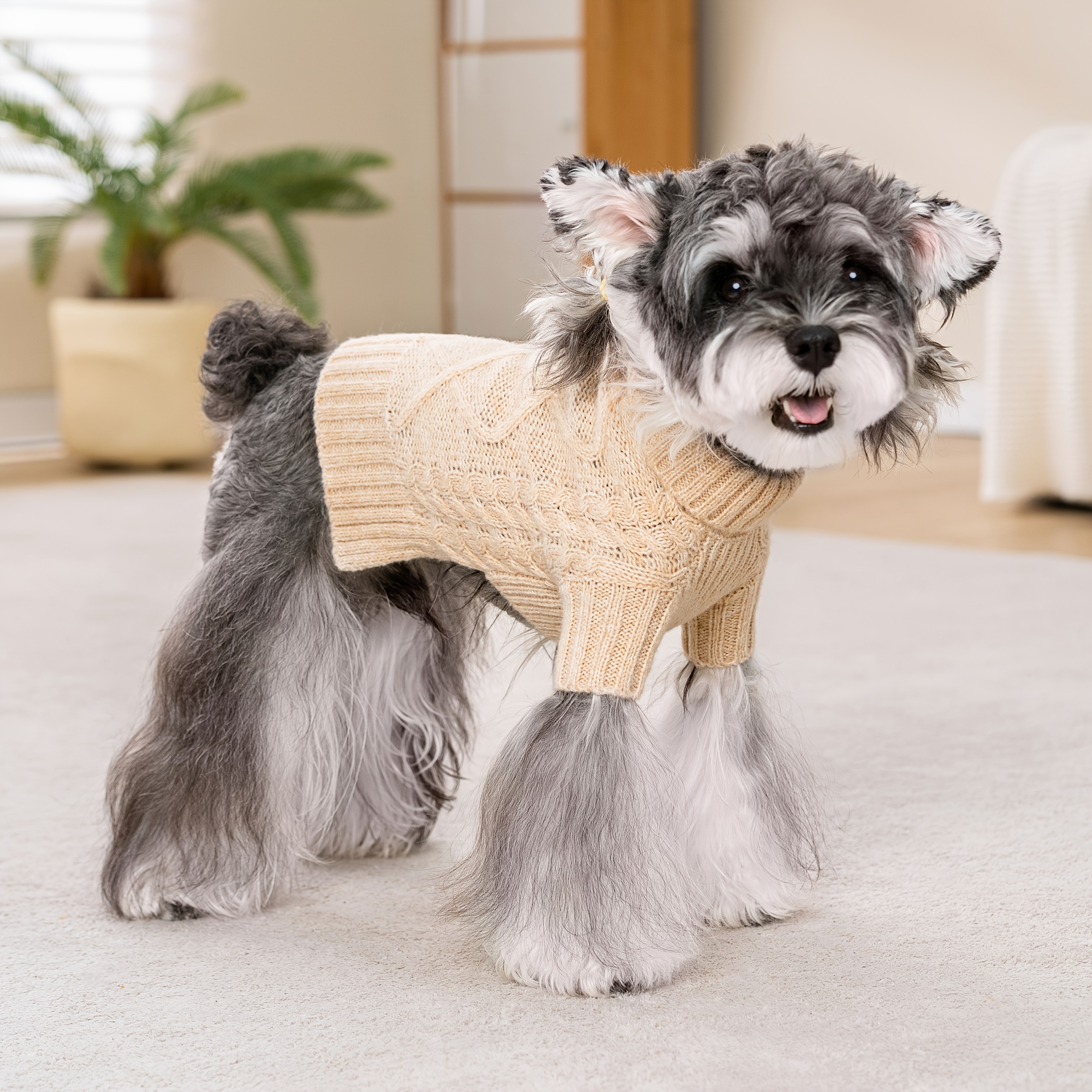 navy blue dress for baby girl Dogma: Should I Dress my Pet for Winter? main image 0