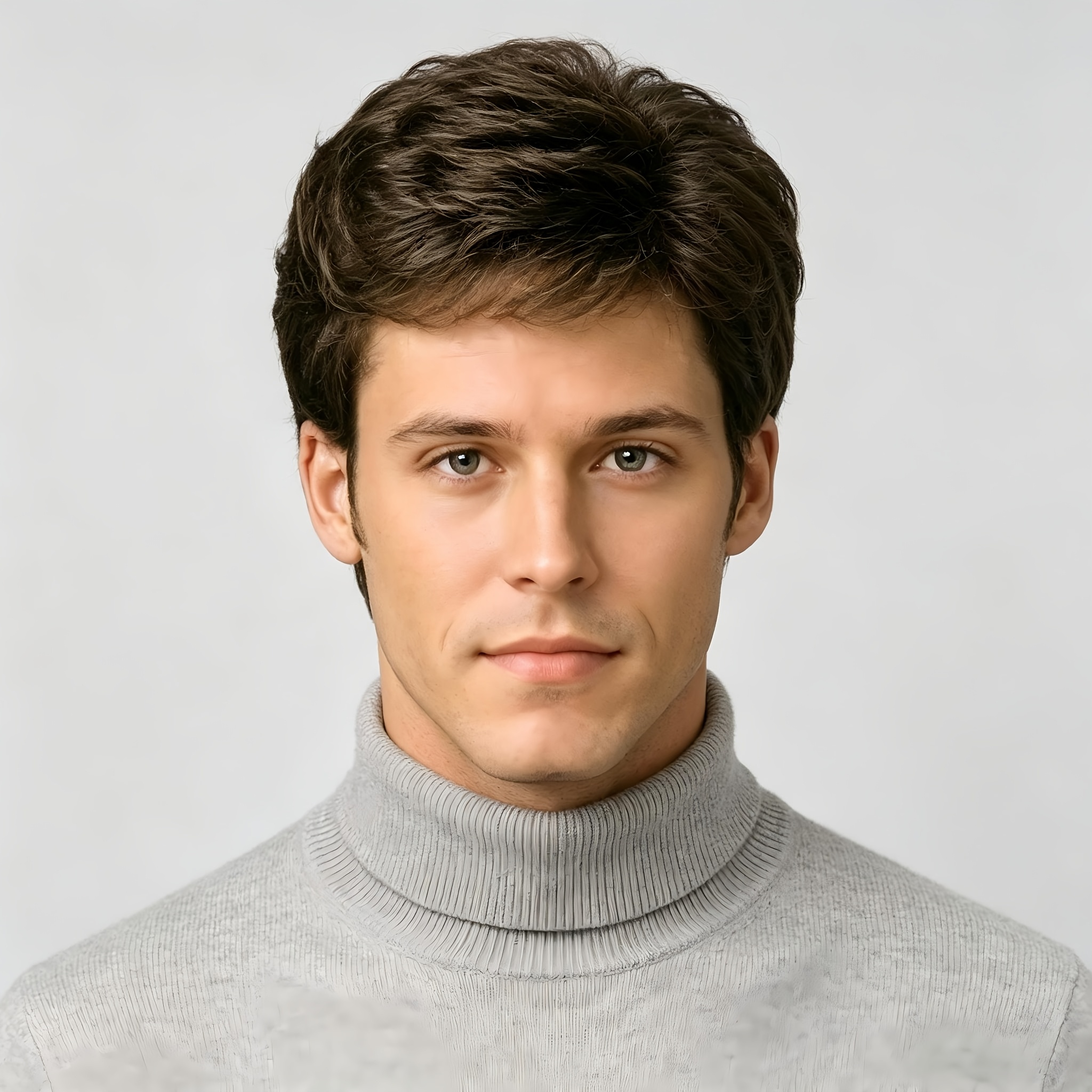 TEMU Acag6 Inch Light Short Hair Men's Wig Y2k Cool Halloween Cosplay Exhibition Kpop Music Festival Party High Temperature Easy To