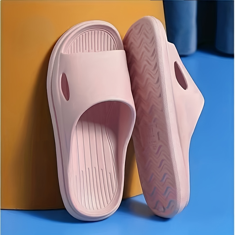 TEMU Unisex Slippers, Indoor/outdoor Use, Beach And Home Relaxation, Men's Cool Slippers, Stylish Shoes, Couple's Cool Slippers In Multiple Colors,