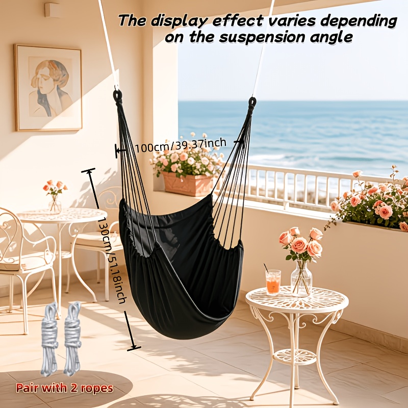 1pc Halloween Outdoor Hanging Chair, Combining Festive Sturdy Support, A Practical Accessory For Decorating Your Yard And Autumn
