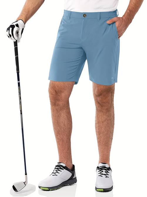 33 000ft mens golf shorts 9 stretch golf short lightweight flat front golf shorts with pockets low shorts