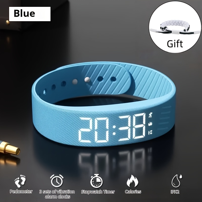 2025 New Multi-Functional Minimalist and Stylish Unisex Digital Watch with Alarm, Pedometer, Stopwatch, Luminous Display. A Fashionable Sports Multi-Function Wristwatch for Students, Comfortable to Wear Without Feeling. Perfect Holiday Gift for Any - Image 11