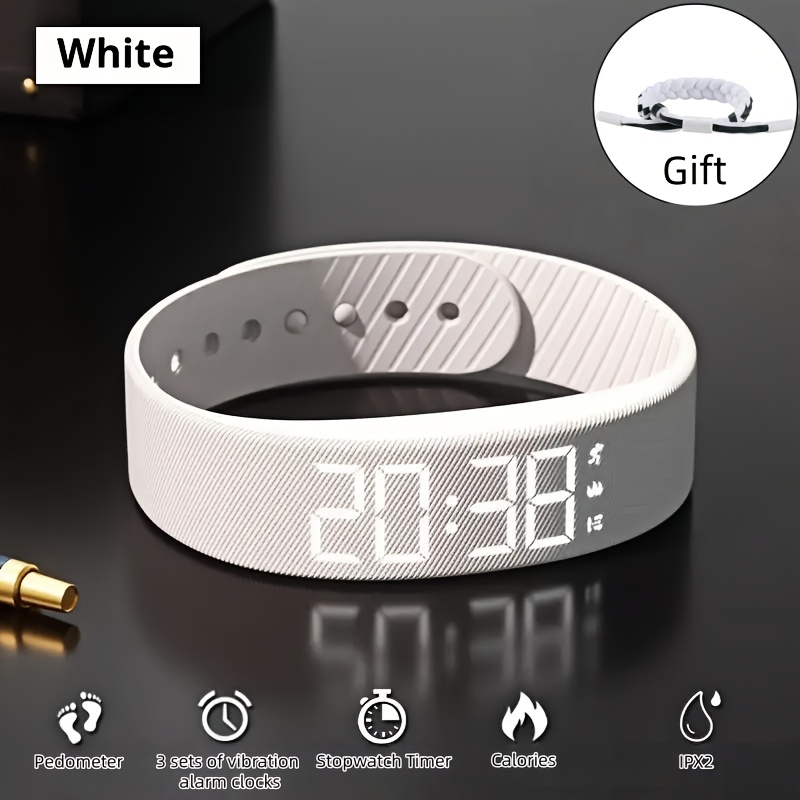 2025 New Multi-Functional Minimalist and Stylish Unisex Digital Watch with Alarm, Pedometer, Stopwatch, Luminous Display. A Fashionable Sports Multi-Function Wristwatch for Students, Comfortable to Wear Without Feeling. Perfect Holiday Gift for Any - Image 7
