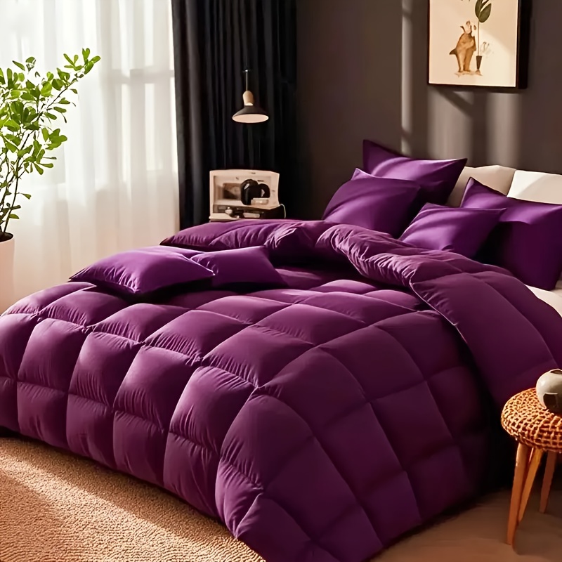 TEMU Cosybay 7pcs Luxury Color Bed Comforter Sets, Halloween Bedding Comforter Sets Queen Size, 4 Pillowcases, Comforter Sets Queen, Flat Sheet,