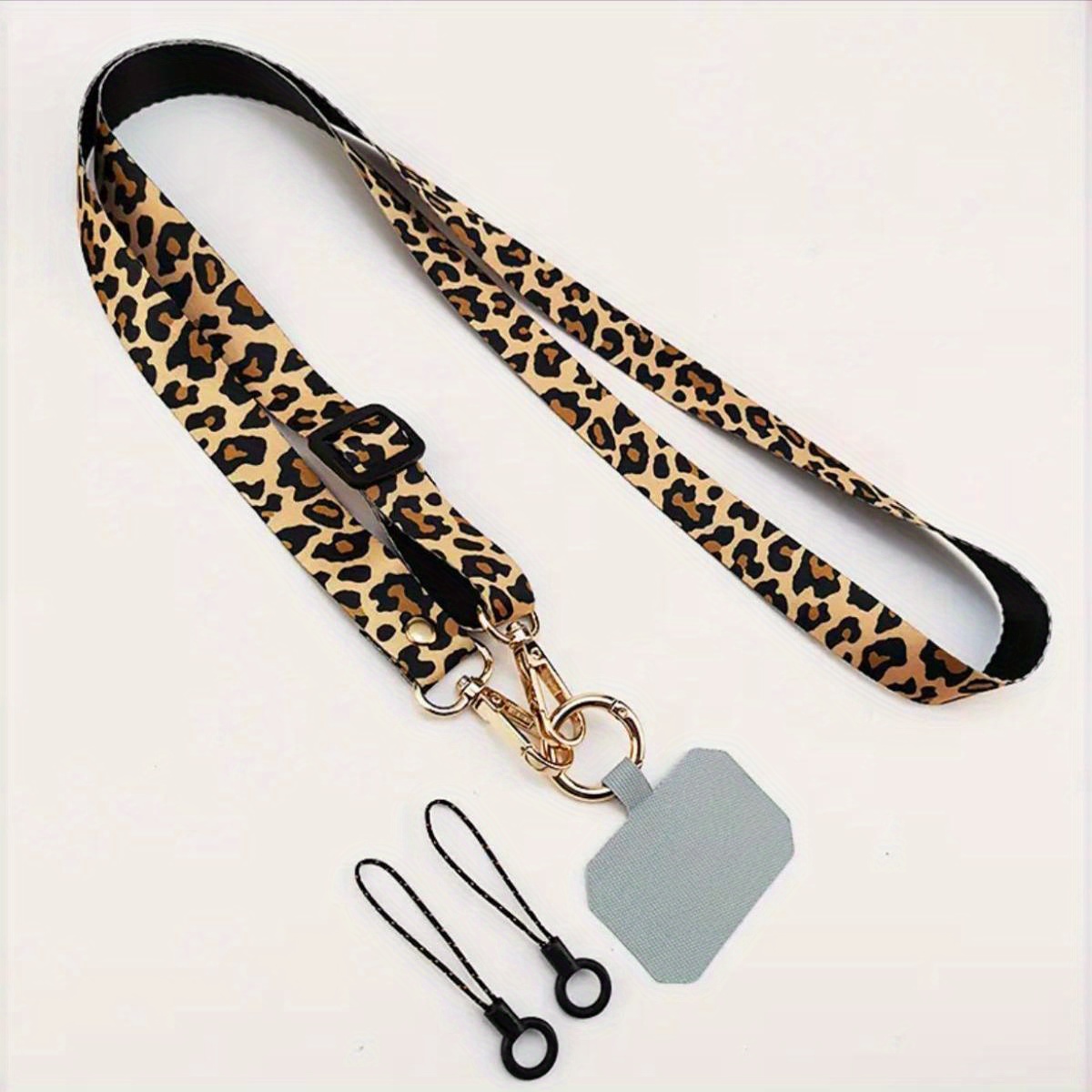 TEMU [customer Favorite] Lanyard Print Hanging Neck Crossbody Adjustable Shoulder Wide Pendant -lost Sling