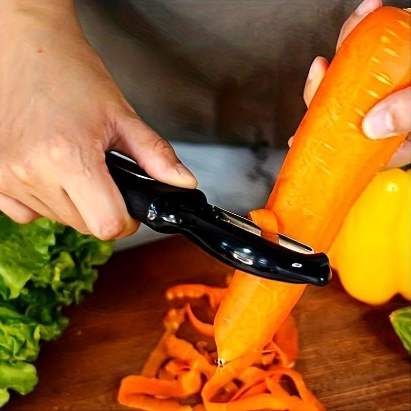 [1pc Rotating Peeler] 1pc Quality Rotating Vegetable and Fruit Peeler | Comfortable Grip, Suitable for Potatoes, Carrots, Apples | A Kitchen Must-Have for Home Cook and Chef, an Excellent Gift for Cooking Lovers