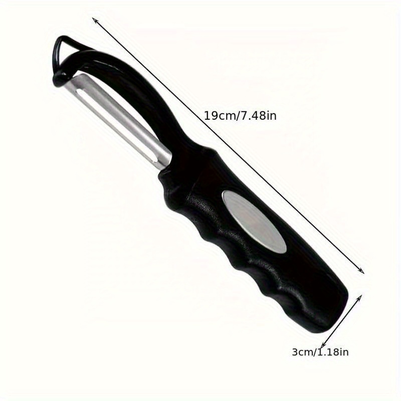 [1pc Rotating Peeler] 1pc Quality Rotating Vegetable and Fruit Peeler | Comfortable Grip, Suitable for Potatoes, Carrots, Apples | A Kitchen Must-Have for Home Cook and Chef, an Excellent Gift for Cooking Lovers