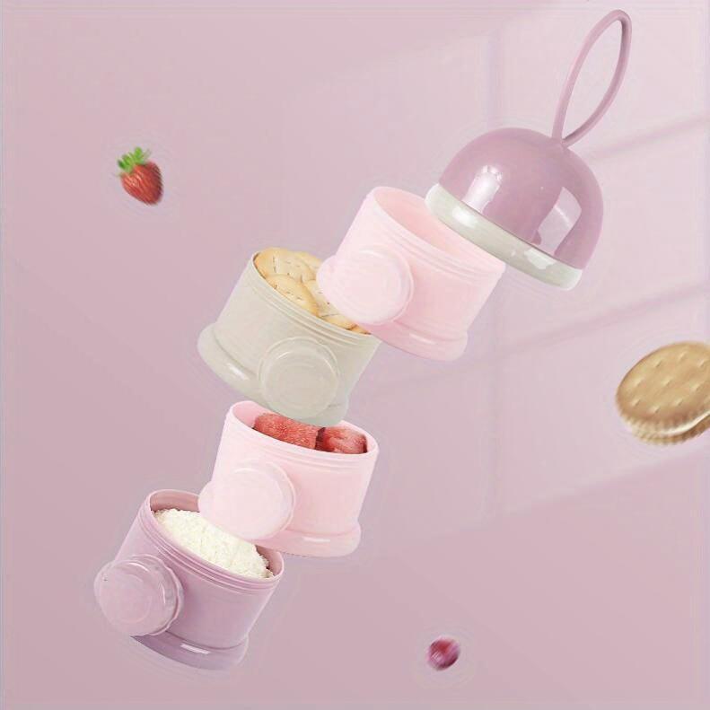 4 layer portable   formula dispenser bpa free pp rotating snack food storage box for   perfect mothers day gift details 3