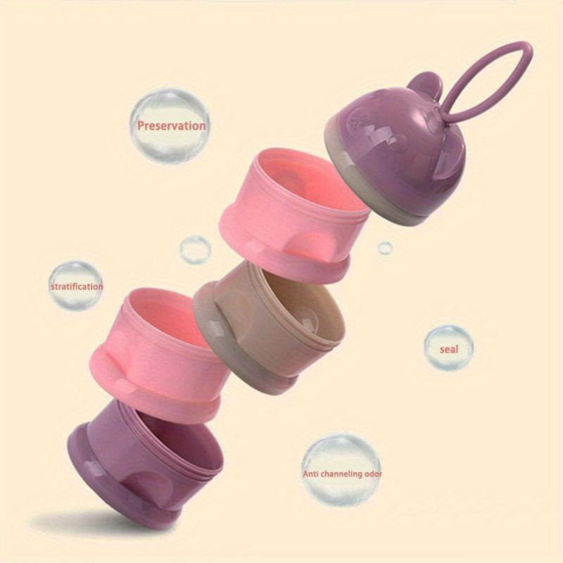 4 layer portable   formula dispenser bpa free pp rotating snack food storage box for   perfect mothers day gift details 6