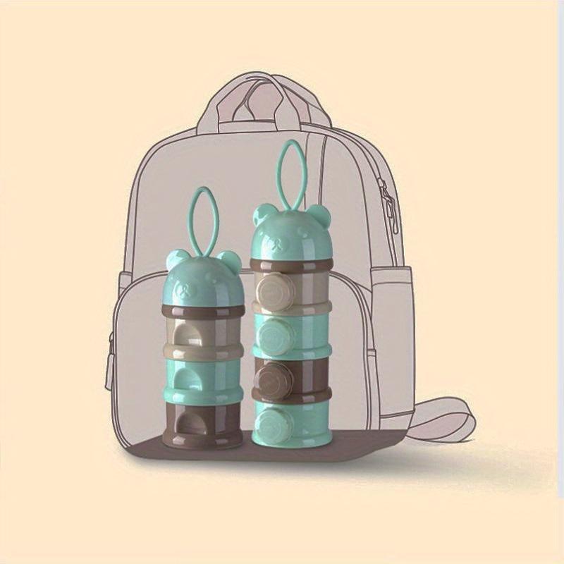 4 layer portable   formula dispenser bpa free pp rotating snack food storage box for   perfect mothers day gift details 8