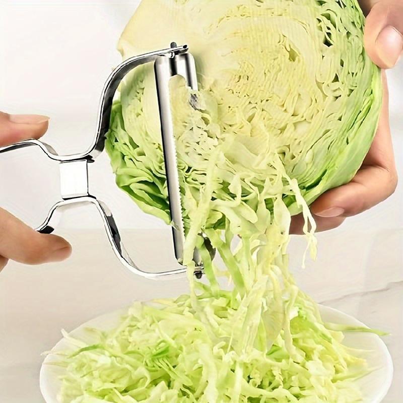 

| Stainless Steel Vegetable Peeler & Grater - Wide Mouth, Ideal For Cabbage, Carrots, Potatoes - Kitchen Tool For Peeling And Grating