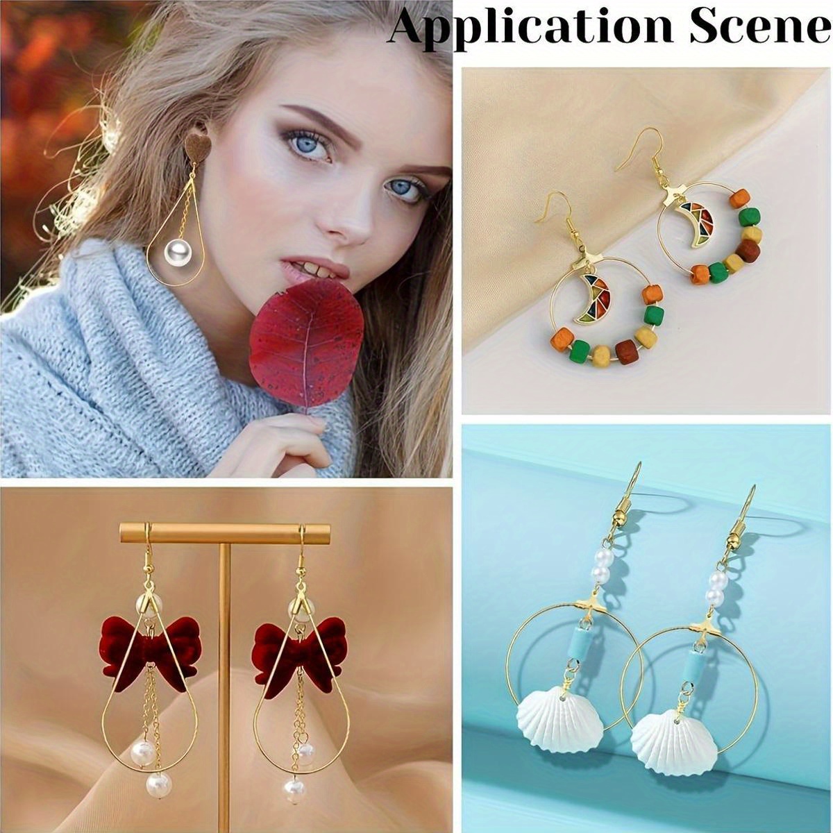 200 400pcs earring making kit jewelry making supplies bulk Temu