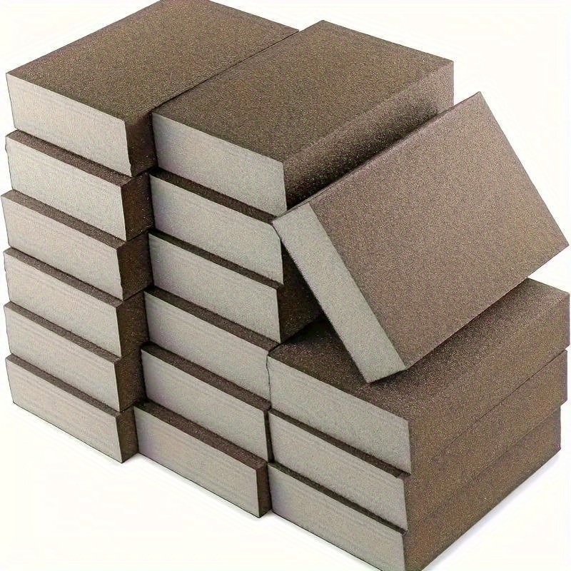 

12pcs Sanding Block, 60 80 120 180 220 Sanding Block Sandpaper, For Wood Assorted Blocks Assortment Drywall Metal Repair Set.