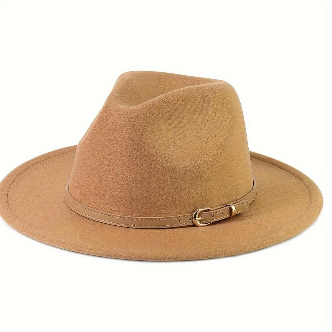 Wool Camel Fedora Hat Womens Fedora Hats For Women Women's Wool