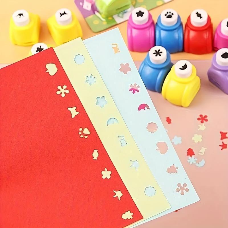 6pcs Mini Embossing & Punch Set for DIY Scrapbooking