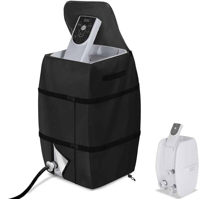 Su Geçirmez & Toz Geçirmez Kapak Şişme Sıcak Küvet Isıtıcı Pompası için - Dayanıklı PET Malzeme, Kış Koruması için Mükemmel