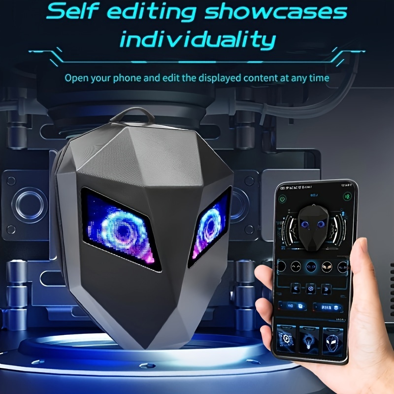 moqueta led pixelada motocicleta bolso programable Temu Mexico